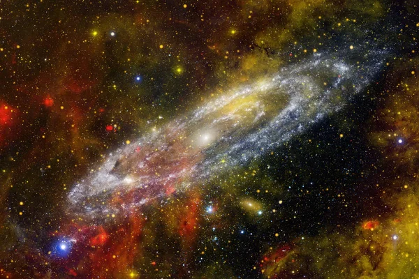 Impresionante Del Espacio Profundo Miles Millones Galaxias Universo Elementos Esta — Foto de Stock