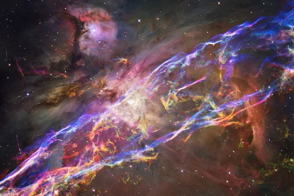 Галактики Звезды Туманности Потрясающем Космическом Изображении Красочные Обои Научной Фантастики — стоковое фото