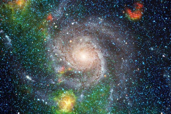 深宇宙の素晴らしい 宇宙の銀河の数十億 Nasa から提供されたこのイメージの要素 — ストック写真