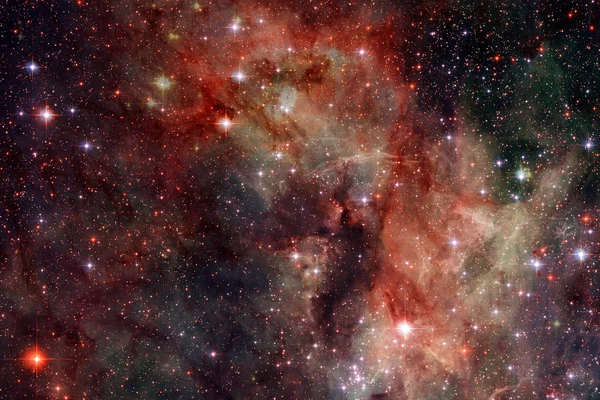 科幻小说空间壁纸 星系和星云在令人敬畏的宇宙图像 美国宇航局提供的这张图片的元素 — 图库照片