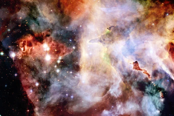宇宙空間の美しさ 空想科学小説の壁紙 Nasa から提供されたこのイメージの要素 — ストック写真