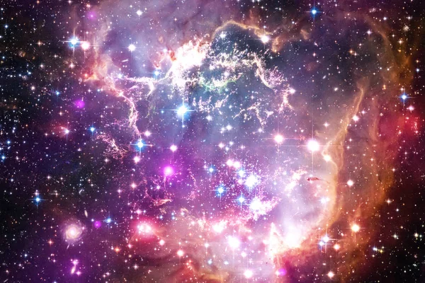 Nebulosas Muchas Estrellas Espacio Exterior Elementos Esta Imagen Proporcionados Por —  Fotos de Stock