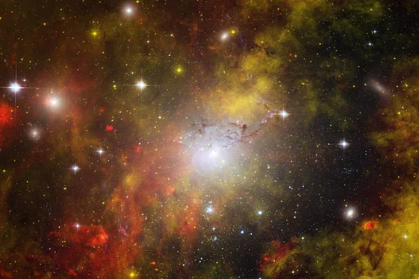 Increíblemente Hermosa Galaxia Algún Lugar Espacio Profundo Fondo Pantalla Ciencia — Foto de Stock