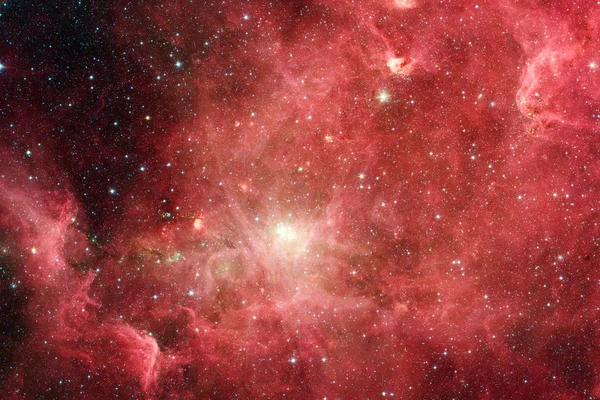 Awesome Colorful Nebula Somewhere Endless Universe Elements Image Furnished Nasa — Stock Photo, Image