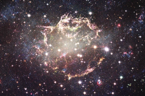 Fondo Pantalla Espacial Ciencia Ficción Galaxias Nebulosas Impresionante Imagen Cósmica — Foto de Stock