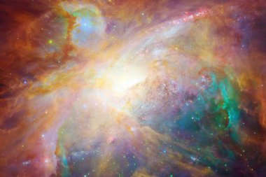 Güzel sonsuz evrende Bulutsusu. Duvar kağıdı için harika ve yazdırma. Nasa tarafından döşenmiş bu görüntü unsurları