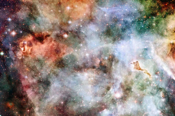 Carta Parati Spaziale Fantascienza Galassie Nebulose Impressionante Immagine Cosmica Elementi — Foto Stock