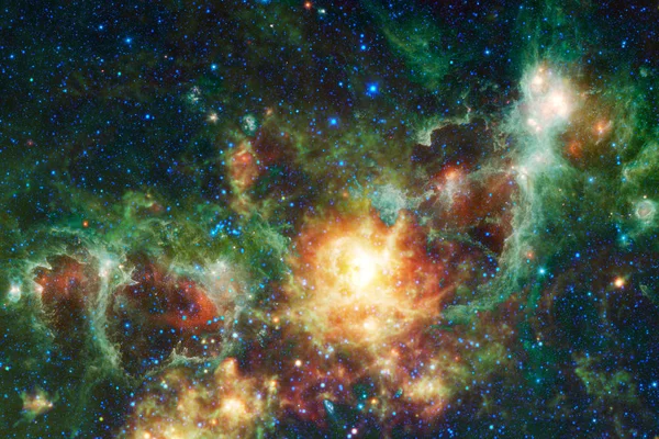 真棒星云宇宙中的数十亿星系 美国宇航局提供的这张图片的元素 — 图库照片