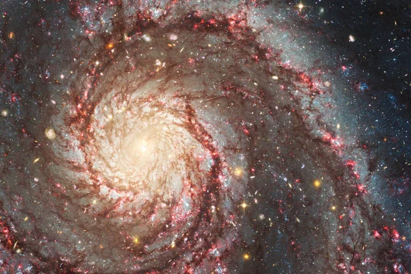 Galaxer Stjärnor Och Nebulosor Awesome Rymden Bilden Färgglada Science Fiction — Stockfoto