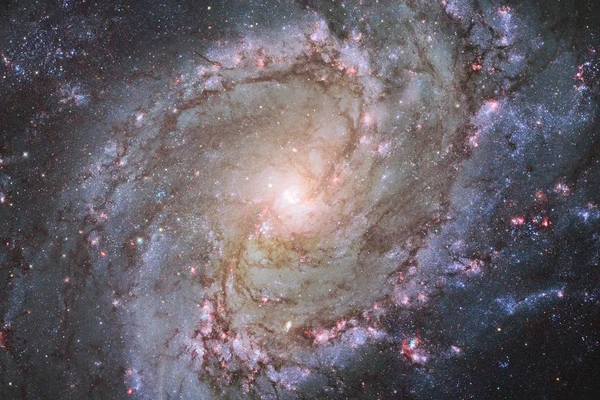 Научная Фантастика Космические Обои Галактики Туманности Удивительном Космическом Изображении Элементы — стоковое фото