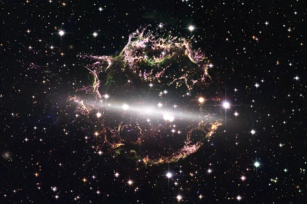 Paisaje Cúmulos Estelares Hermosa Imagen Del Espacio Arte Del Cosmos — Foto de Stock