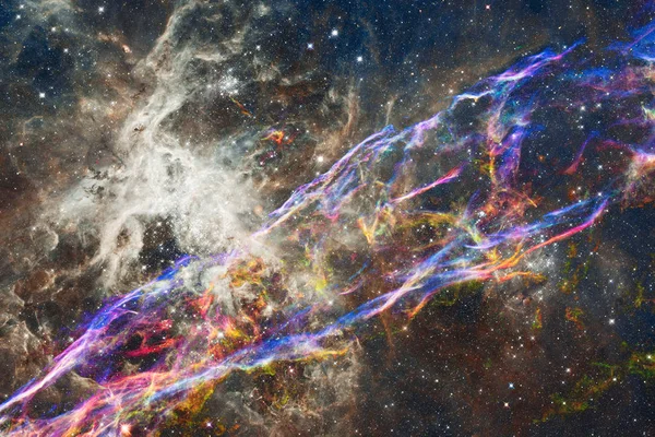Rymdfärd stardust och nebulosa i ändlösa vackra universum. — Stockfoto