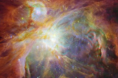 Güzel sonsuz evrende Bulutsusu. Duvar kağıdı için harika ve yazdırma. Nasa tarafından döşenmiş bu görüntü unsurları