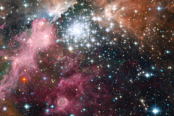 Galaxis Világűrben Szépség Világegyetem Kép Nasa Berendezett Elemei — Stock Fotó
