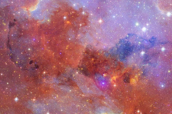 Világűrben Art Nebulas Galaxisok Fényes Csillag Szép Kompozíció Kép Nasa — Stock Fotó