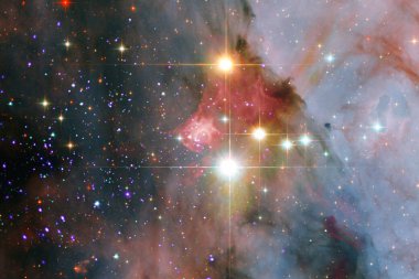 Derin uzay. Yüksek çözünürlüklü bilim kurgu fantezisi duvar kağıdı için idealdir. Bu görüntünün elementleri NASA tarafından desteklenmektedir