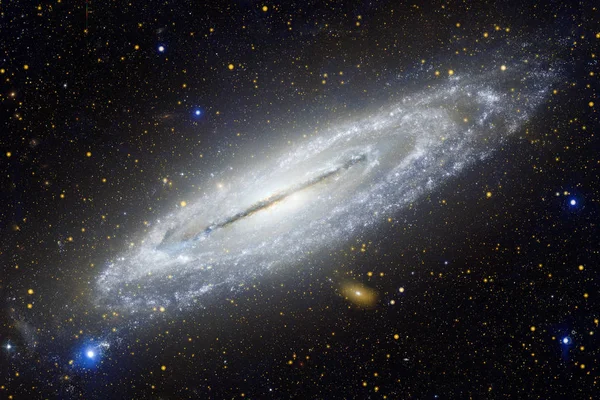 Világűrben Art Nebulas Galaxisok Fényes Csillag Szép Kompozíció Kép Nasa — Stock Fotó