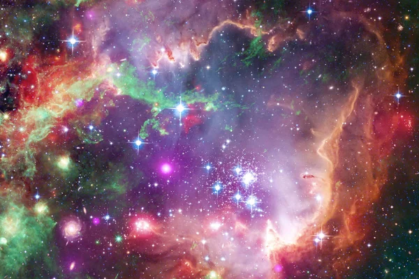 Hermoso Espacio Fondo Arte Cosmoc Elementos Esta Imagen Proporcionados Por — Foto de Stock