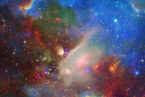 Nebulosa Galaxias Espacio Elementos Esta Imagen Proporcionados Por Nasa —  Fotos de Stock