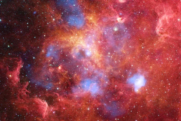 Unglaublich Schöne Galaxie Viele Lichtjahre Von Der Erde Entfernt Elemente — Stockfoto