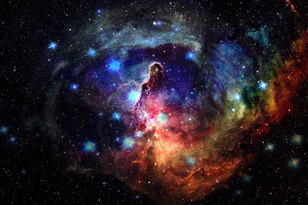 外太空中的银河 宇宙之美 美国宇航局提供的这张图片的元素 — 图库照片