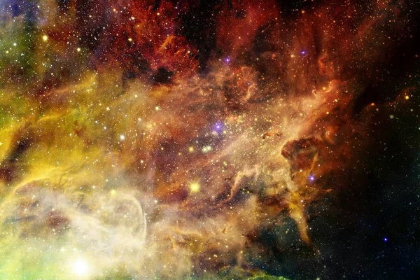 Yıldızlar, galaksiler ve nebulanın harika kozmik görüntü. — Stok fotoğraf