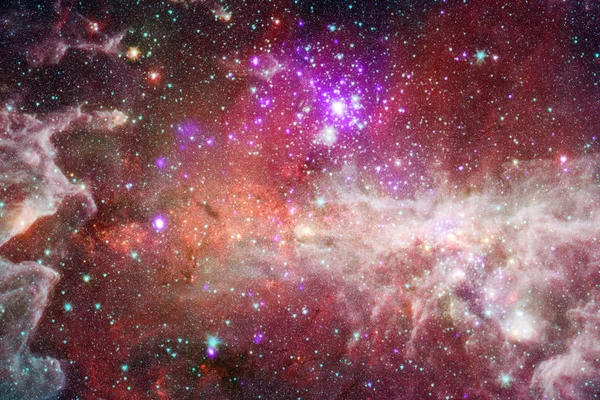 Překrásná Galaxie Pozadí Mlhoviny Stardust Jasných Hvězd Prvky Tohoto Obrázku — Stock fotografie