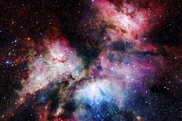 宇宙的美丽 科幻小说壁纸 美国宇航局提供的这张图片的元素 — 图库照片