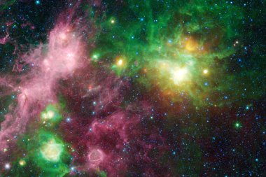 Bulutsusu. Duvar kağıdı için uygundur uzaydan görüntü.