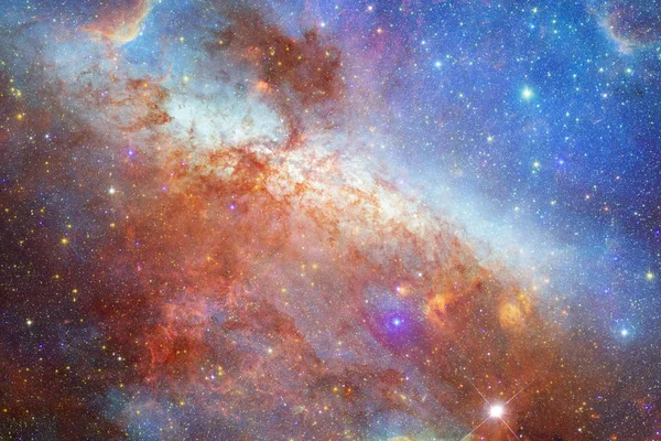 Niesamowicie piękne galaxy wiele lat świetlnych od ziemi. — Zdjęcie stockowe