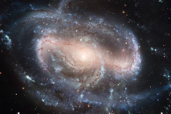Paisaje cósmico, impresionante fondo de pantalla de ciencia ficción . — Foto de Stock