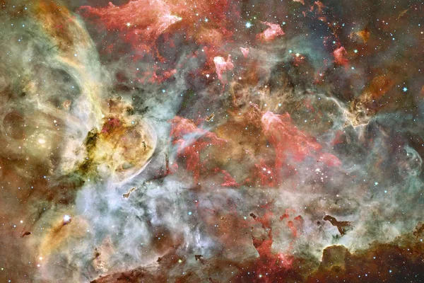 Vesmír plný hvězd, mlhoviny a galaxie. Cosmic umění, Sci-Fi tapety. — Stock fotografie