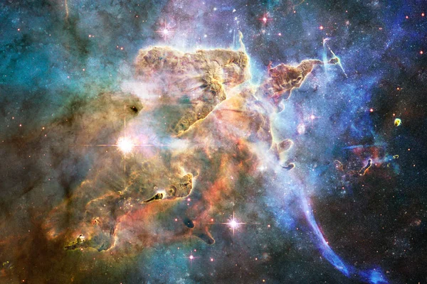 Awesome av deep space. Miljarder galaxer i universum. — Stockfoto