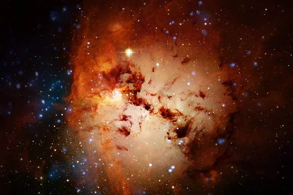 Galaxies, stars and nebulas in awesome space image. — Stock Photo, Image