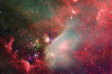 Güzel uzay arka plan. Cosmoc sanat. Nasa tarafından döşenmiş bu görüntü unsurları