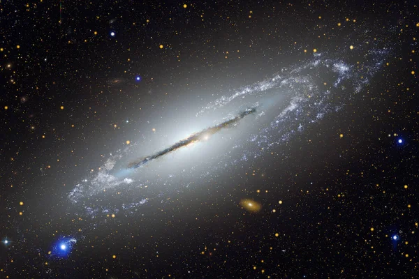 Nebulosas, galaxias y estrellas en hermosa composición. Arte del espacio profundo . — Foto de Stock