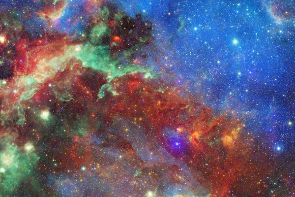 Espantosa galáxia no espaço. Campos estelares de cosmos infinitos . — Fotografia de Stock