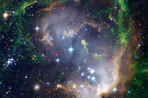Otroligt vackra galaxy många ljusår långt från jorden. — Stockfoto