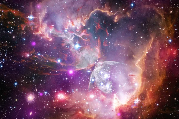 Universe scene with stars and galaxies in deep space — Stock Photo, Image