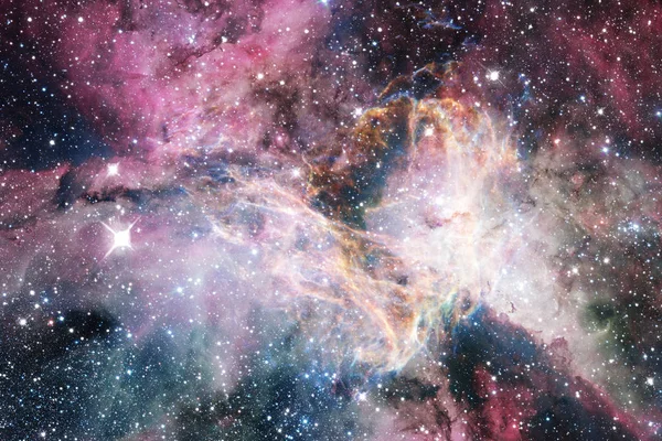 Nebulosas uma nuvem interestelar de poeira estelar . — Fotografia de Stock