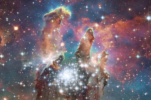 Super hlubokého vesmíru. Miliardy galaxií ve vesmíru. — Stock fotografie