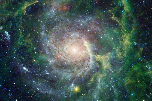 성운와 우주 공간에서 많은 별입니다. Nasa에서 제공 하는이 이미지의 요소 — 스톡 사진