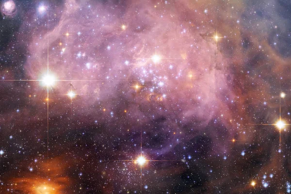 성운와 깊은 공간에 별입니다. 우주 예술, 공상 과학 벽지. — 스톡 사진