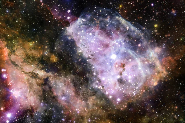 Incrível nebulosa. Bilhões de galáxias no universo . — Fotografia de Stock