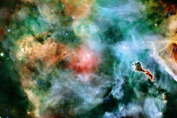 Miliardi di galassie nell'universo. Spazio astratto sfondo . — Foto Stock