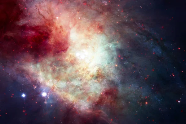 星空スターダストと無限の美しい宇宙の中の星雲. — ストック写真