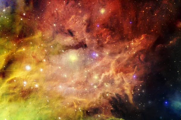 Mgławica międzygwiazdowym obłokiem Gwiezdny pył. Obraz w przestrzeni kosmicznej. — Zdjęcie stockowe