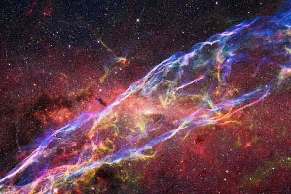 Niesamowite piękna Mgławica gdzieś w przestrzeni kosmicznej. — Zdjęcie stockowe