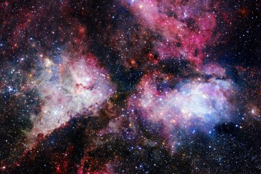 Güzel uzay arka plan. Cosmoc sanat. Nasa tarafından döşenmiş bu görüntü unsurları