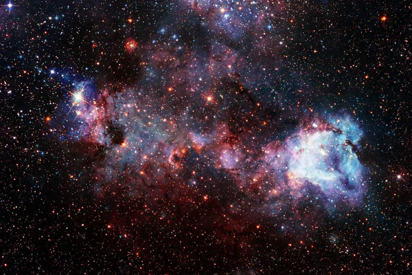 Hermoso espacio de fondo. Arte Cosmoc. Elementos de esta imagen proporcionados por la NASA —  Fotos de Stock